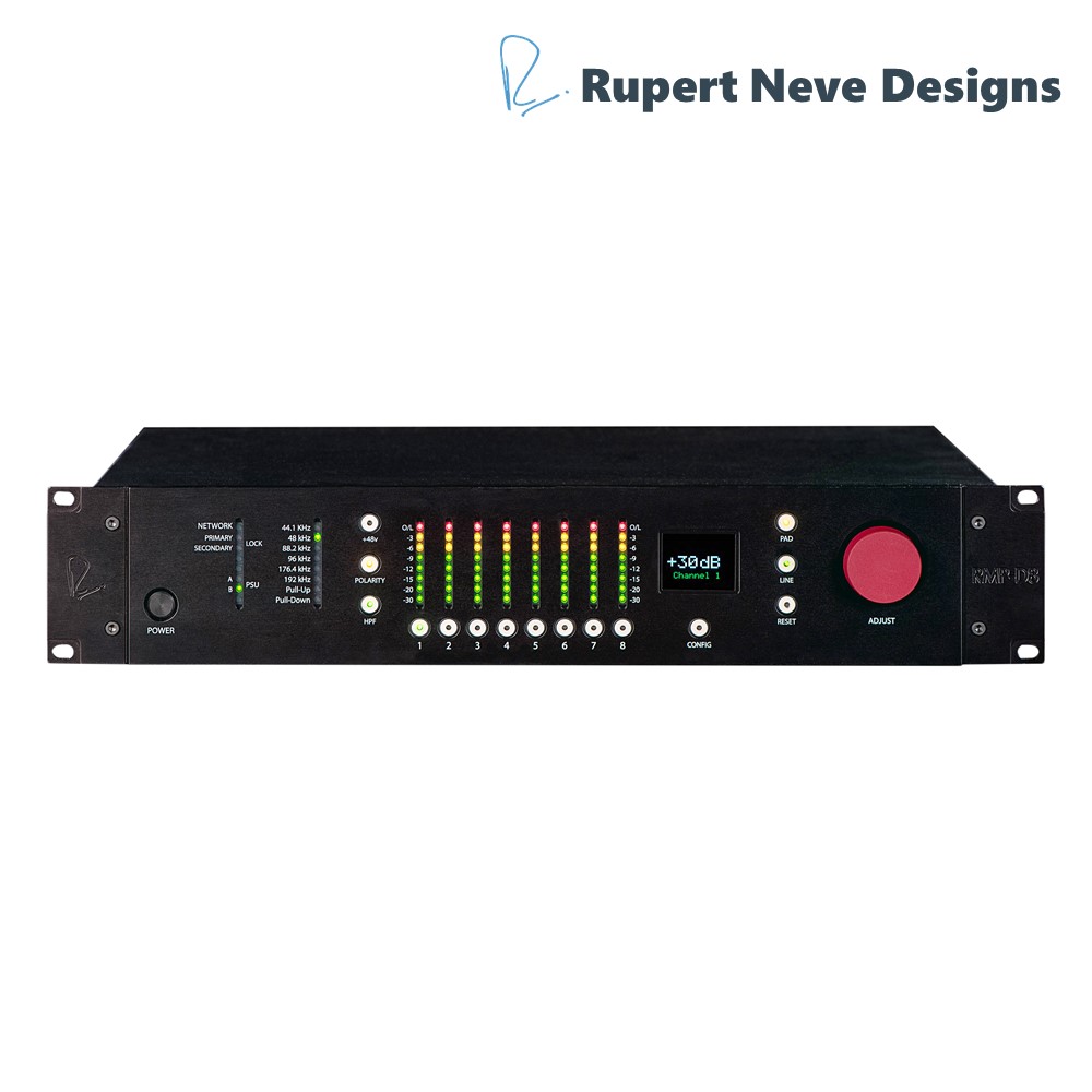 Rupert Neve Designs RMP-D8 /루퍼트니브 8채널 Dante 마이크 프리앰프