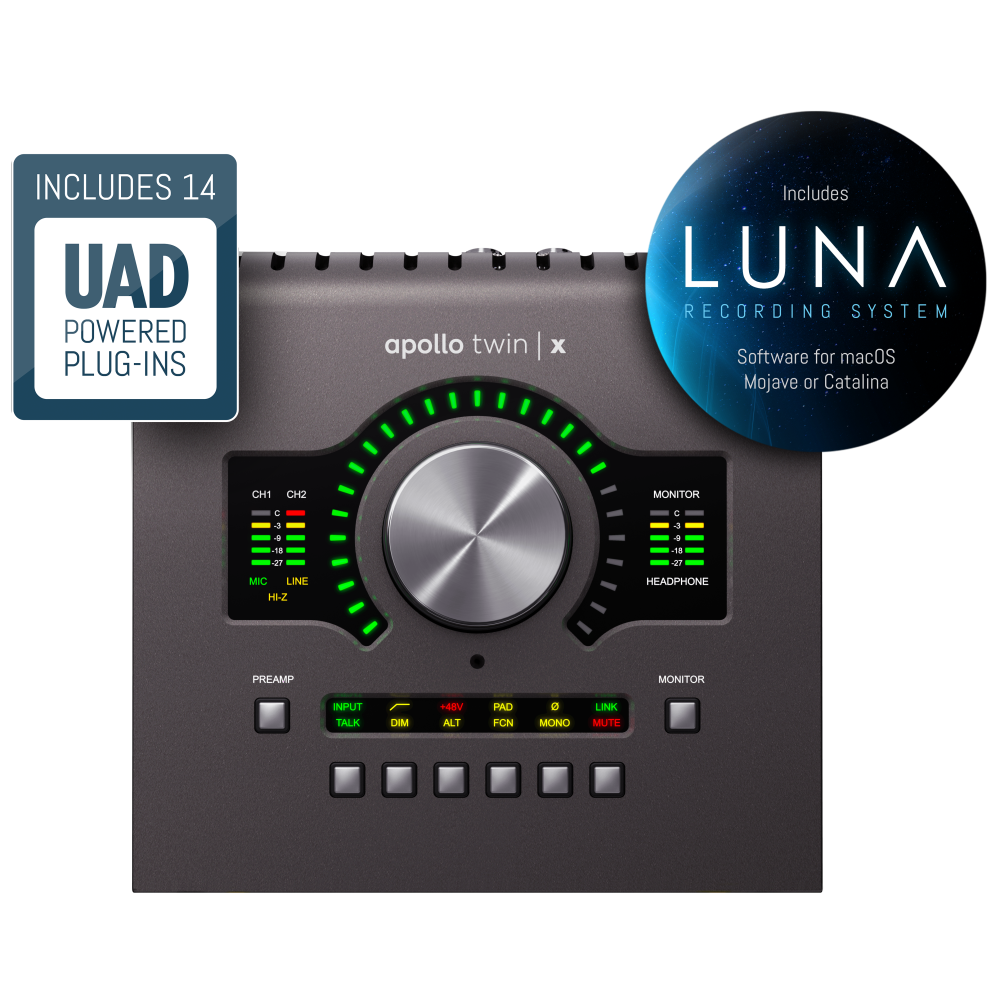 Universal Audio Apollo Twin X QUAD 아폴로 트윈 엑스 쿼드 heritage edition