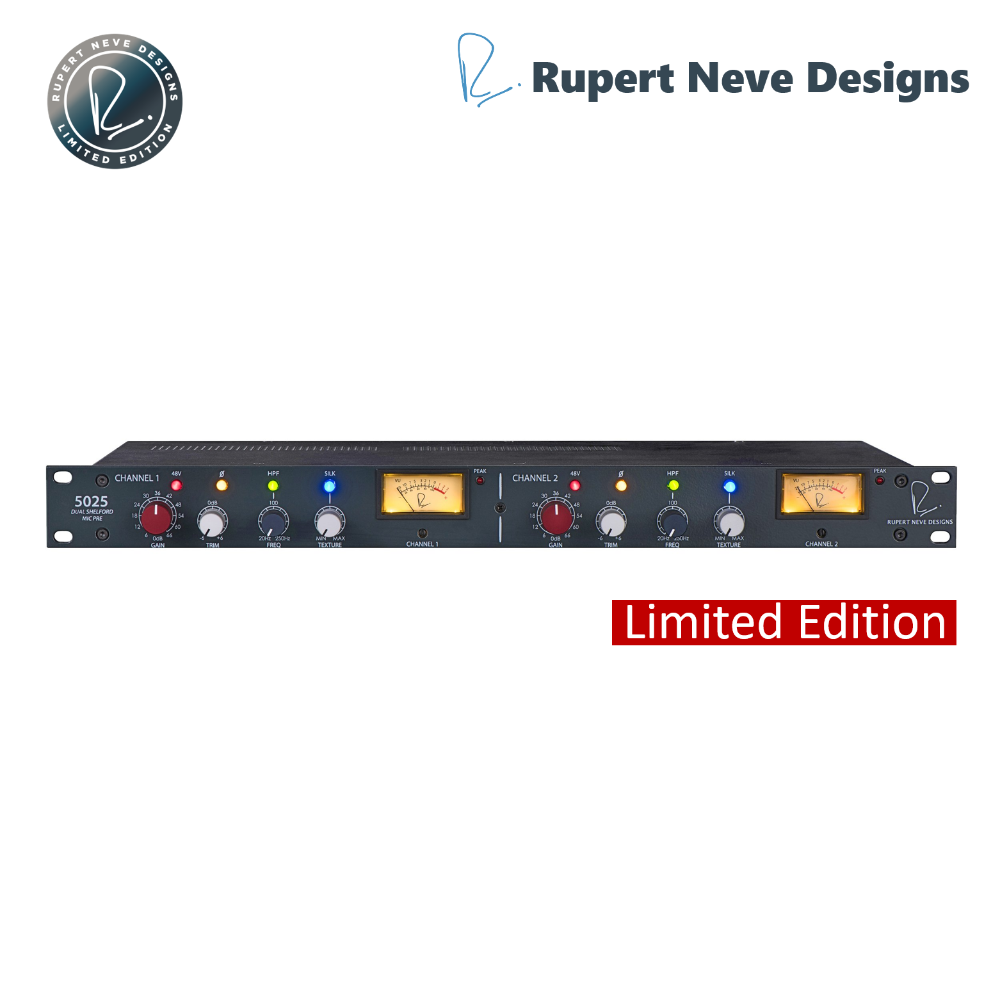 Rupert Neve Designs 5025 Dual Shelford Mic Pre / 루퍼트니브 듀얼 쉘포드 마이크 프리 [공식수입정품]